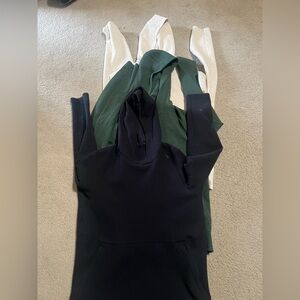 Three New Lululemon At Ease Hoodies size Medium new without tags.